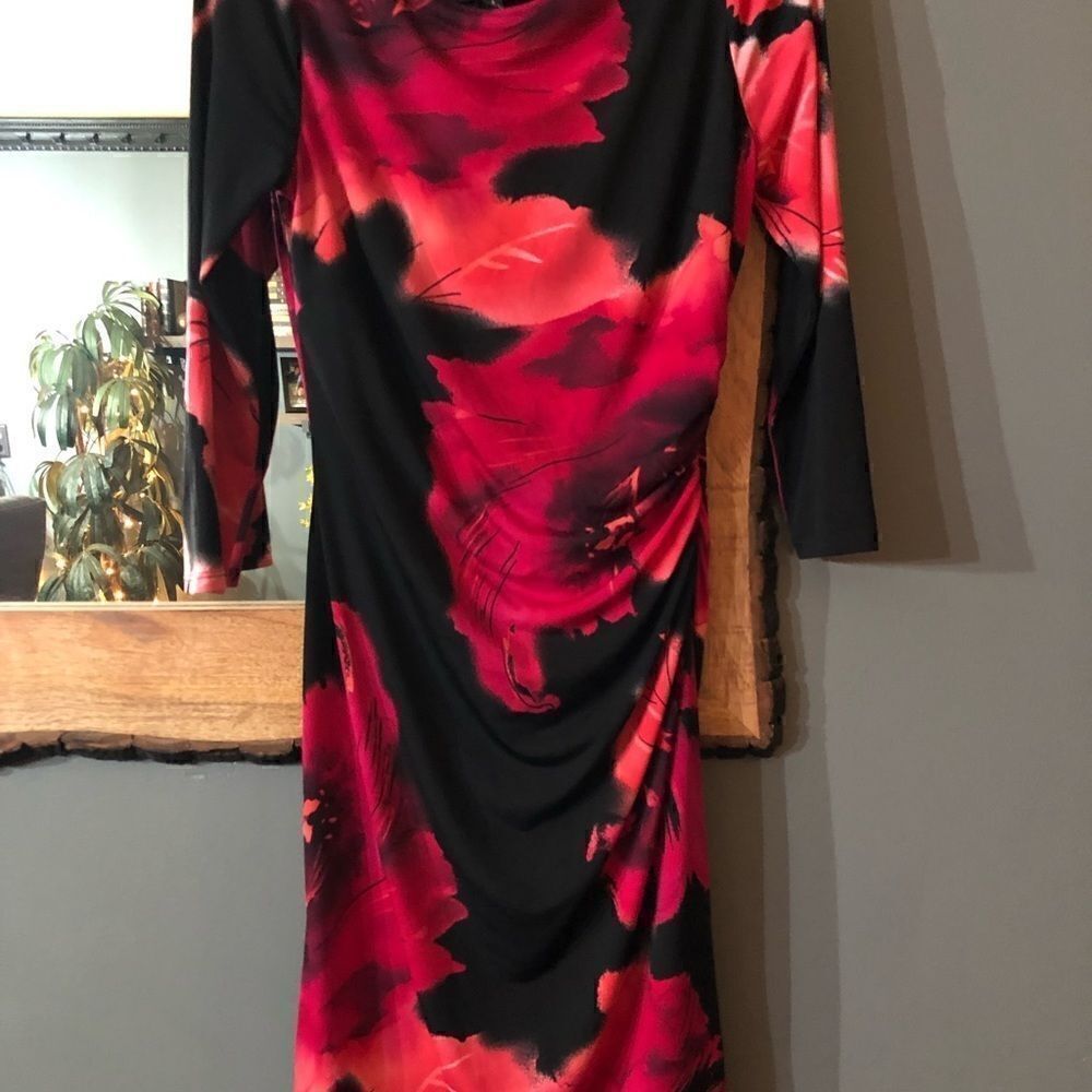 Jones New York beautiful floral dress - Picture 4 of 5